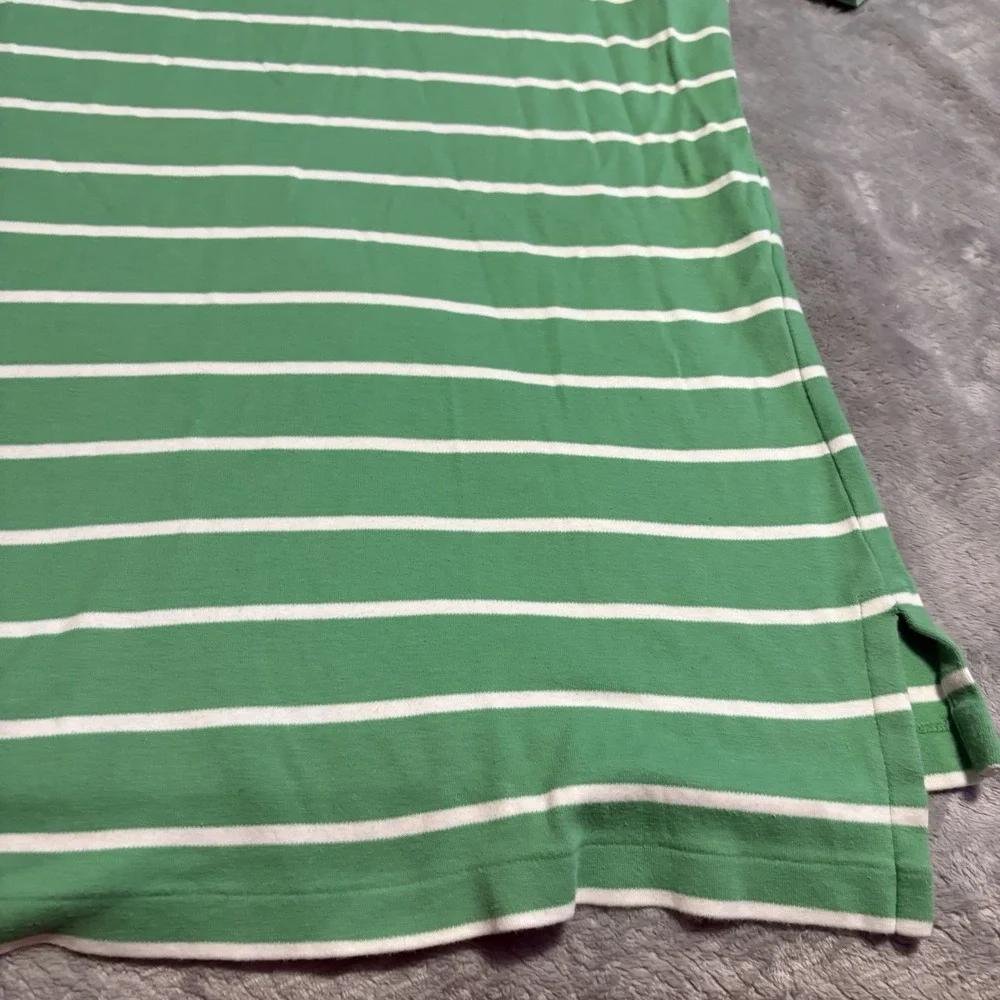 Polo Ralph Lauren Men's XL Short Sleeve Green & White Polo Shirt